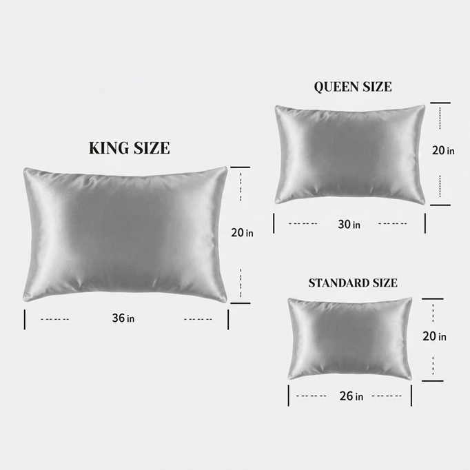 SilkGlow™ — 100% Mulberry Silk Pillowcase for Hair & Skin