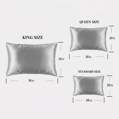 SilkGlow™ — 100% Mulberry Silk Pillowcase for Hair & Skin